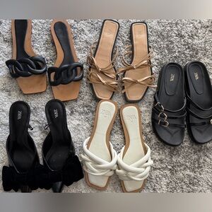 Zara Women's Sandals Bundle